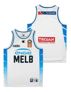 Melbourne United 25/26 Alternate Jersey in White