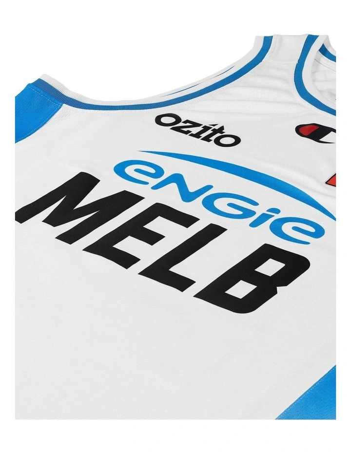 Melbourne United 25/26 Alternate Jersey in White image 2
