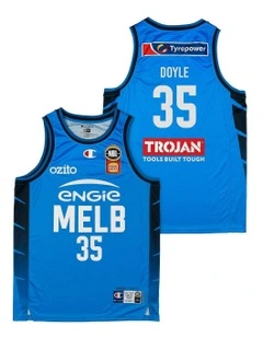 Milton Doyle Melbourne United 25/26 Alternate Jersey in Blue