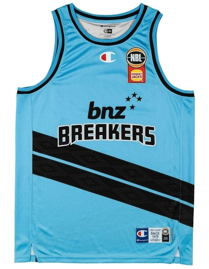 New Zealand Breakers 25/26 Alternate Jersey in Blue image 3
