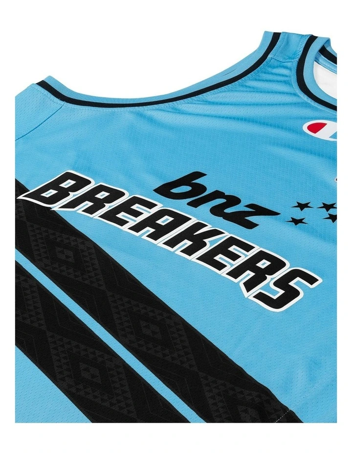 Parker Jackson-Cartwright New Zealand Breakers 25/26 Alternate Jersey in Blue image 4