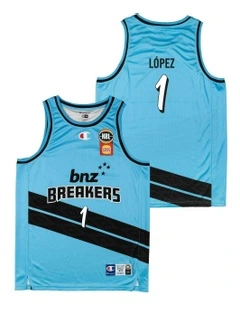 Karim Lopez New Zealand Breakers 25/26 Alternate Jersey in Blue