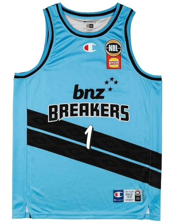 Karim Lopez New Zealand Breakers 25/26 Alternate Jersey in Blue image 2