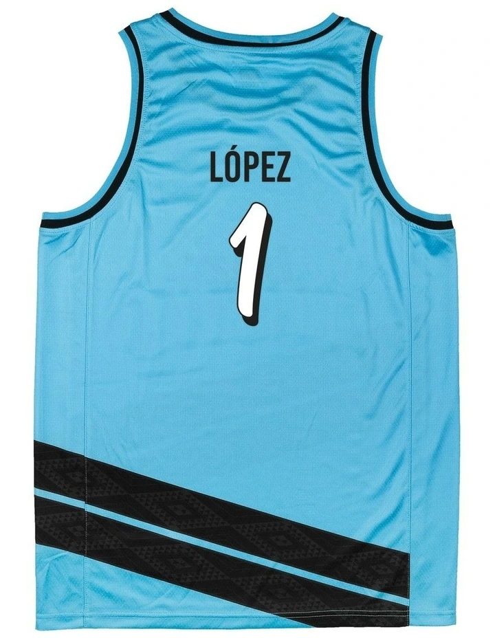 Karim Lopez New Zealand Breakers 25/26 Alternate Jersey in Blue image 3