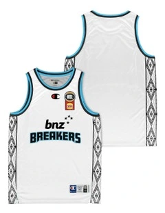 New Zealand Breakers 25/26 Alternate Jersey in White