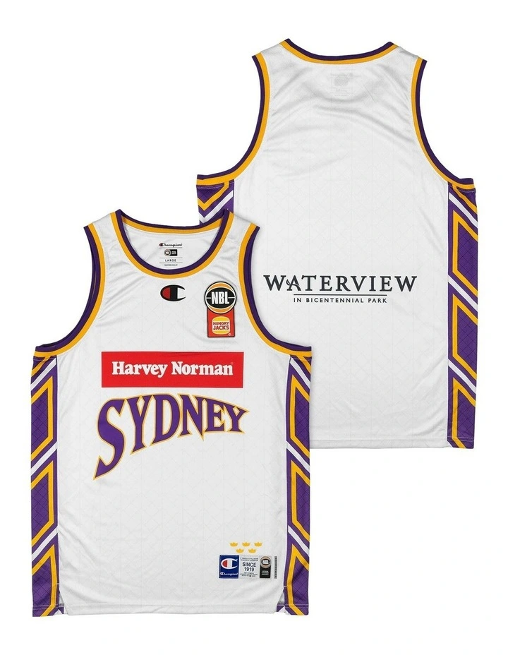 Sydney Kings 25/26 Alternate Jersey in White image 1
