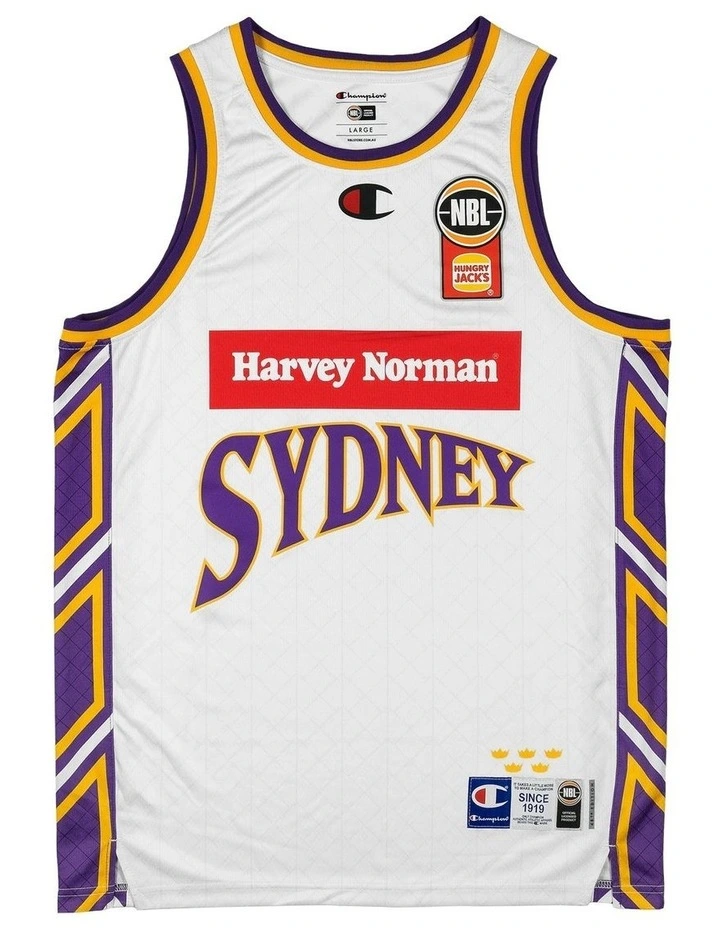 Sydney Kings 25/26 Alternate Jersey in White image 3