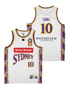 Xavier Cooks Sydney Kings 25/26 Alternate Jersey in White