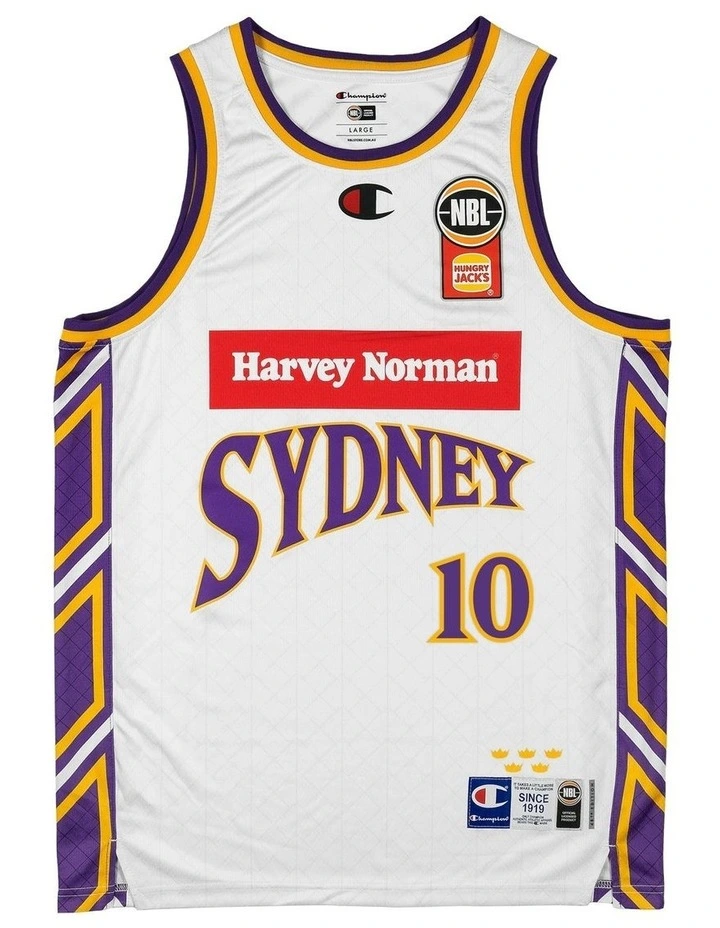 Xavier Cooks Sydney Kings 25/26 Alternate Jersey in White image 2
