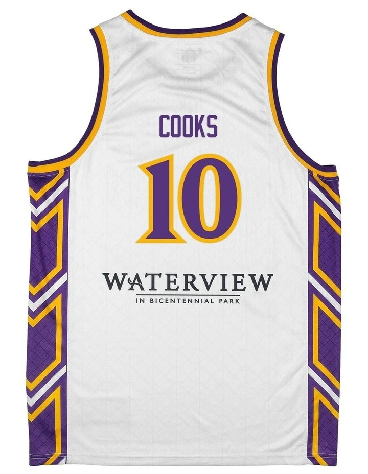 Xavier Cooks Sydney Kings 25/26 Alternate Jersey in White image 3