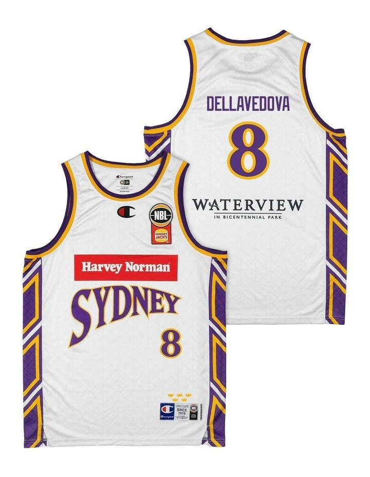 Matthew Dellavedova Sydney Kings 25/26 Alternate Jersey in White image 1