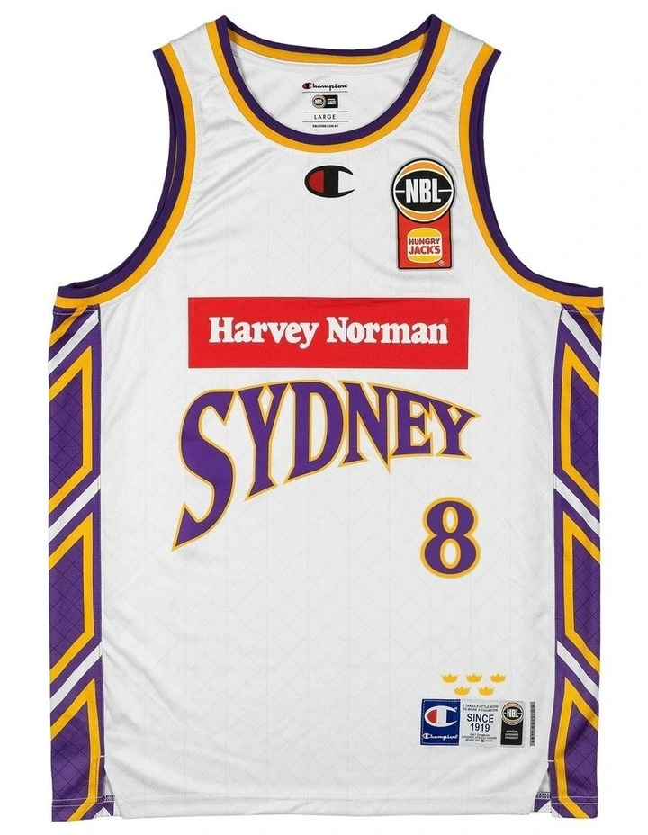 Matthew Dellavedova Sydney Kings 25/26 Alternate Jersey in White image 2