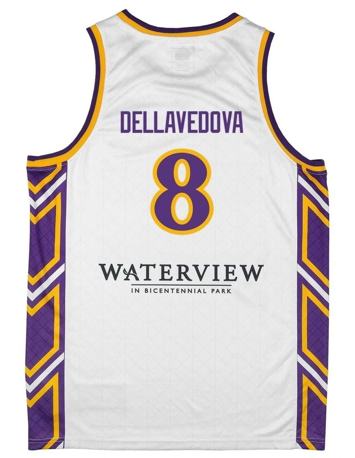 Matthew Dellavedova Sydney Kings 25/26 Alternate Jersey in White image 3