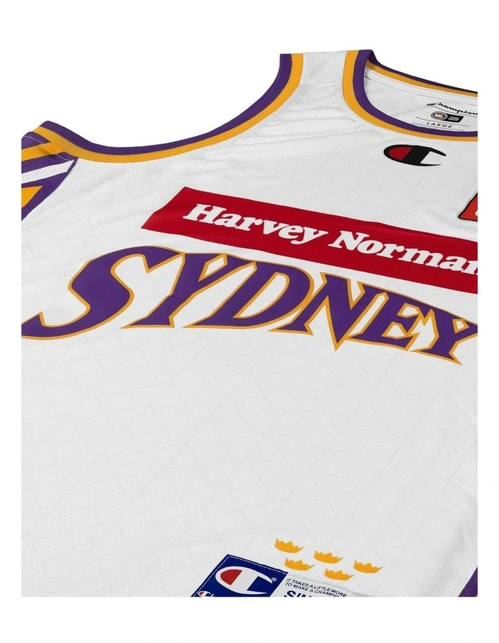 Matthew Dellavedova Sydney Kings 25/26 Alternate Jersey in White image 4