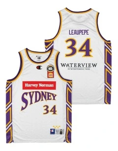Keli Leaupepe Sydney Kings 25/26 Alternate Jersey in White