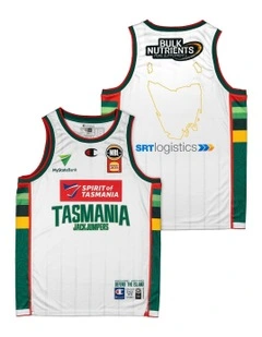 Tasmania JackJumpers 25/26 Alternate Jersey in White