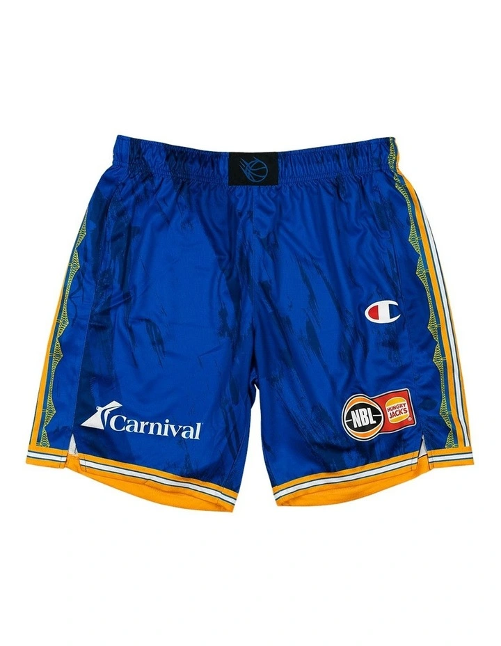 Brisbane Bullets 25/26 Primary Shorts in Blue image 3