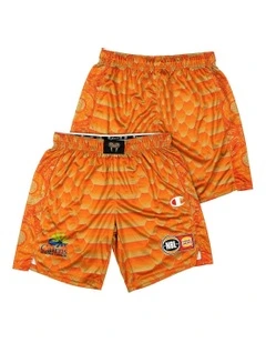Cairns Taipans 25/26 Primary Shorts in Orange