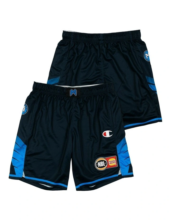 Melbourne United 25/26 Primary Shorts in Black image 1