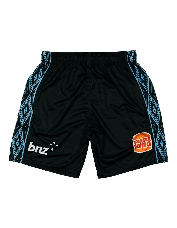 New Zealand Breakers 25/26 Primary Shorts in Black image 4