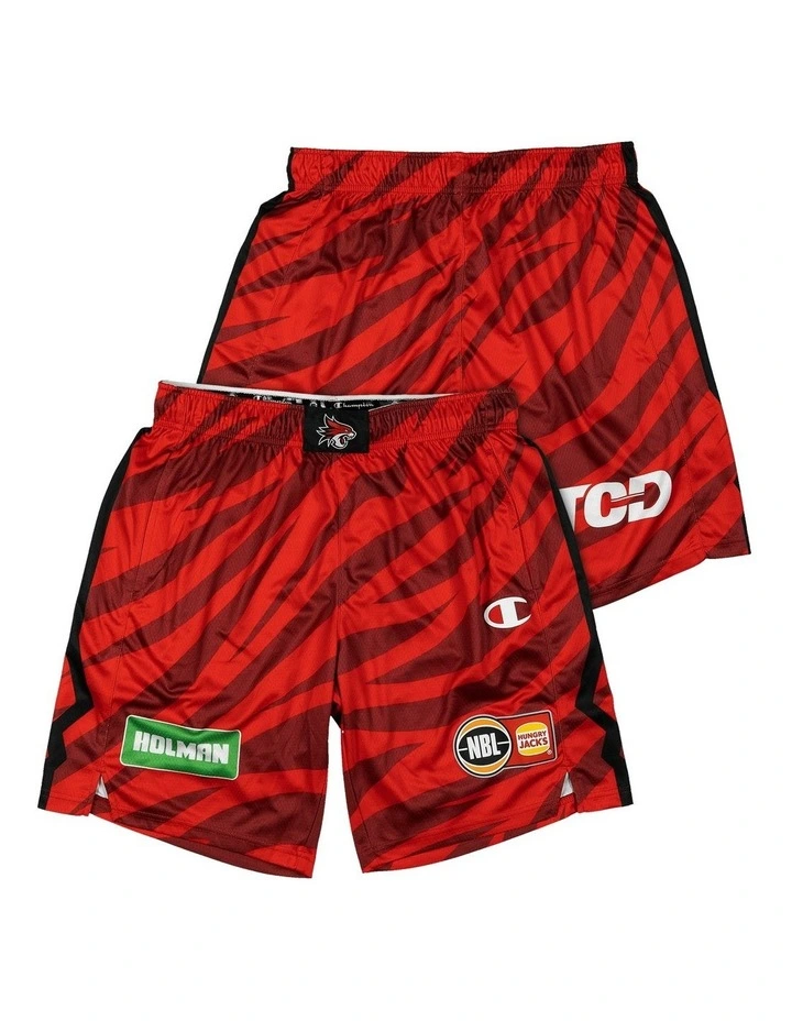 Perth Wildcats 25/26 Primary Shorts in Red image 1