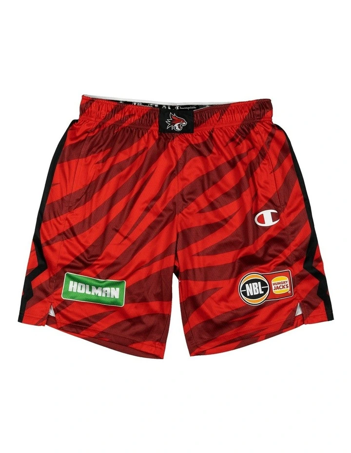 Perth Wildcats 25/26 Primary Shorts in Red image 3