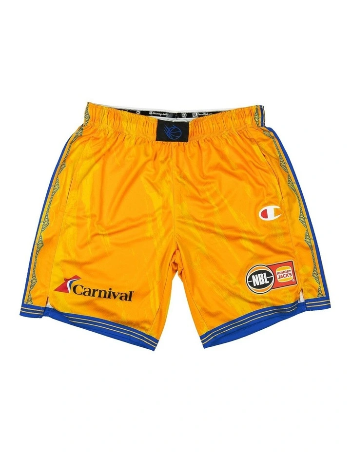 Brisbane Bullets 25/26 Alternate Shorts in Yellow image 3