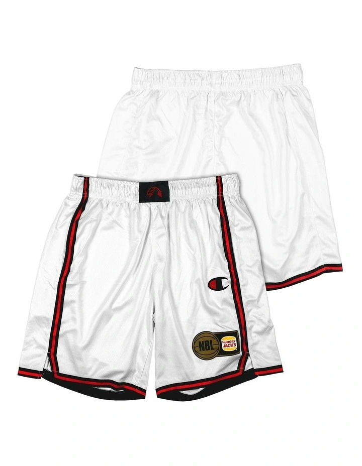 Illawarra Hawks 25/26 Alternate Shorts in White image 1