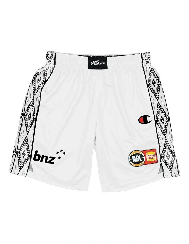 New Zealand Breakers 25/26 Alternate Shorts in White image 3