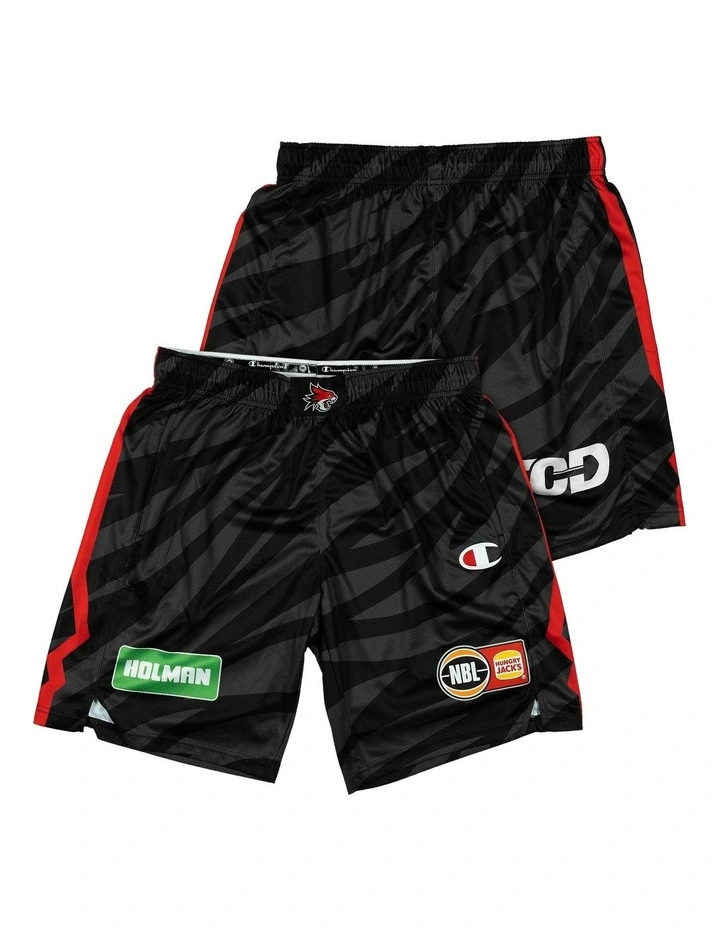 Perth Wildcats 25/26 Alternate Shorts in Black image 1
