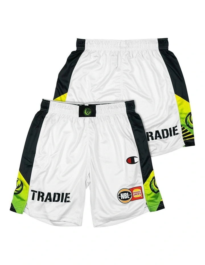 S.E. Melbourne Phoenix 25/26 Alternate Shorts in White image 1
