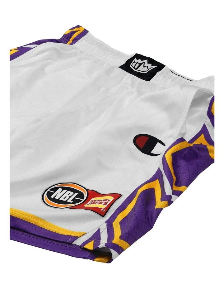 Sydney Kings 25/26 Alternate Shorts in White image 2
