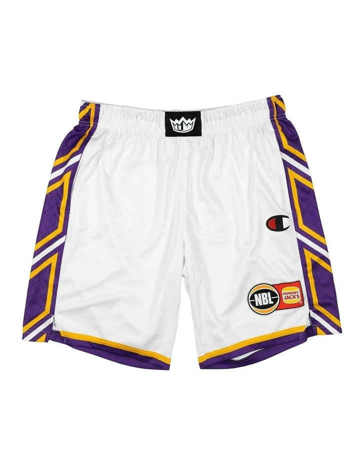Sydney Kings 25/26 Alternate Shorts in White image 3