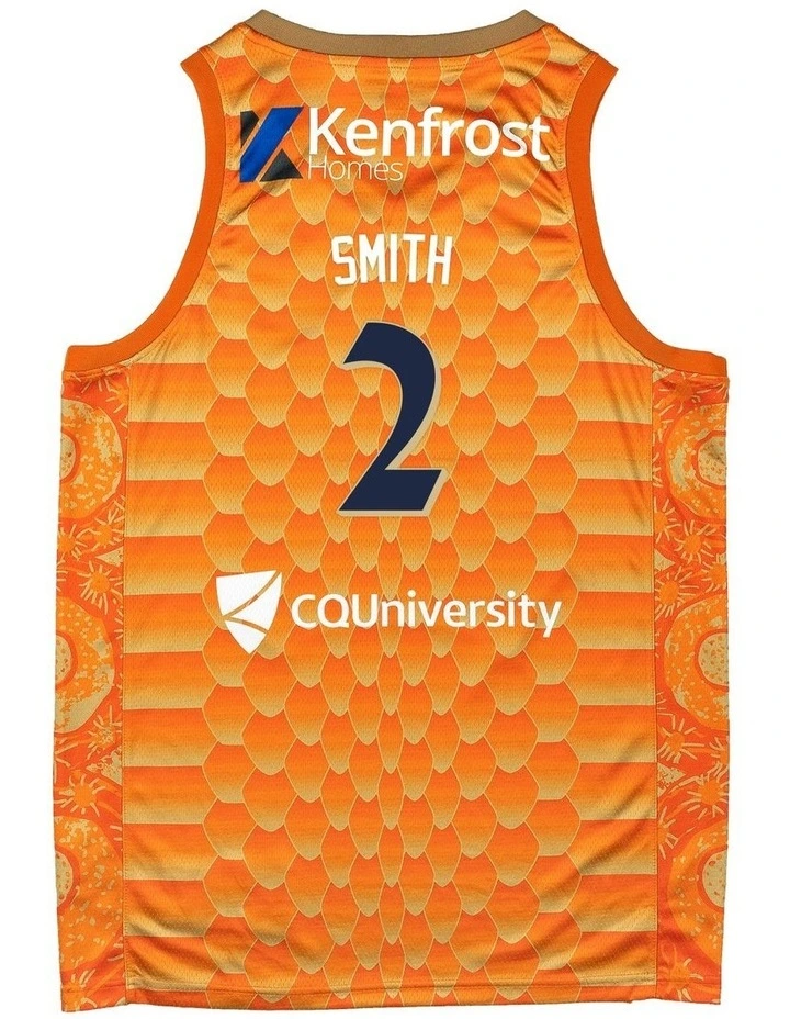 Reyne Smith Cairns Taipans 25/26 Primary Jersey in Orange image 3