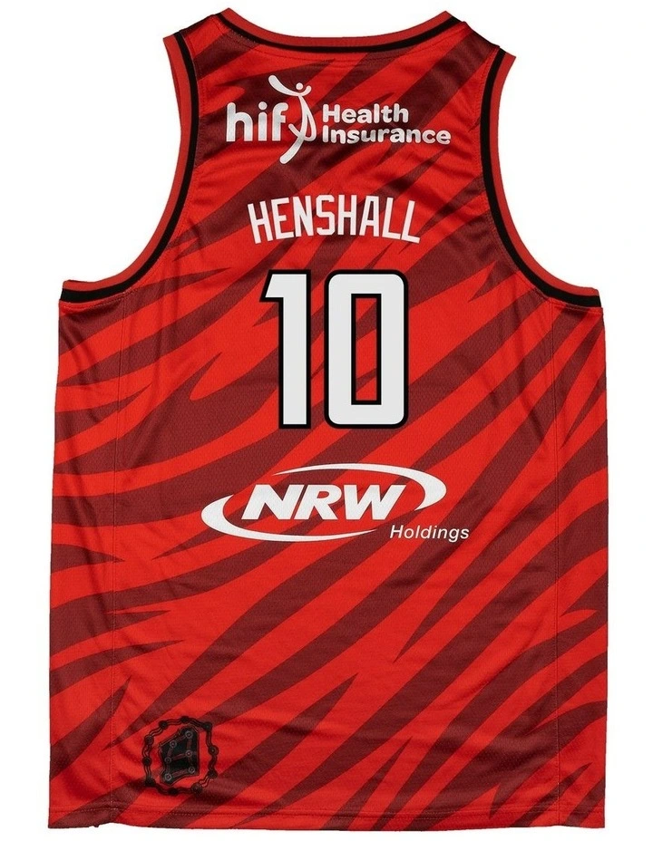 Ben Henshall Perth Wildcats 25/26 Primary Jersey in Red image 3