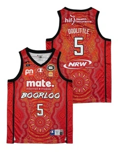 Perth Wildcats 25/26 Indigenous Jersey in Red
