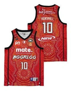 Perth Wildcats 25/26 Indigenous Jersey in Red