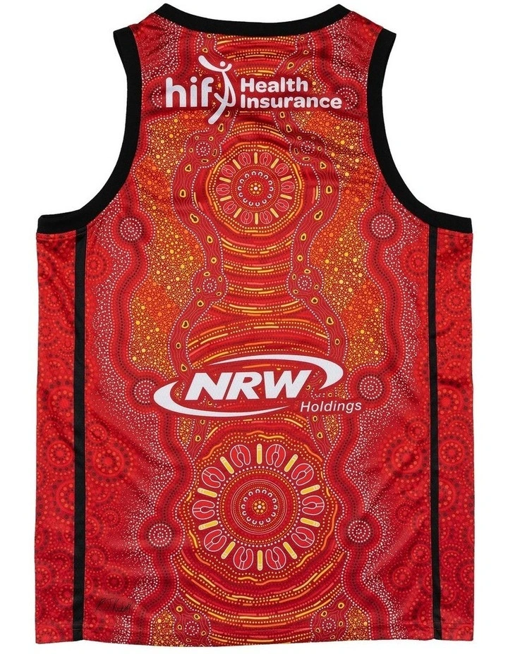 Perth Wildcats 25/26 Indigenous Jersey in Red image 4