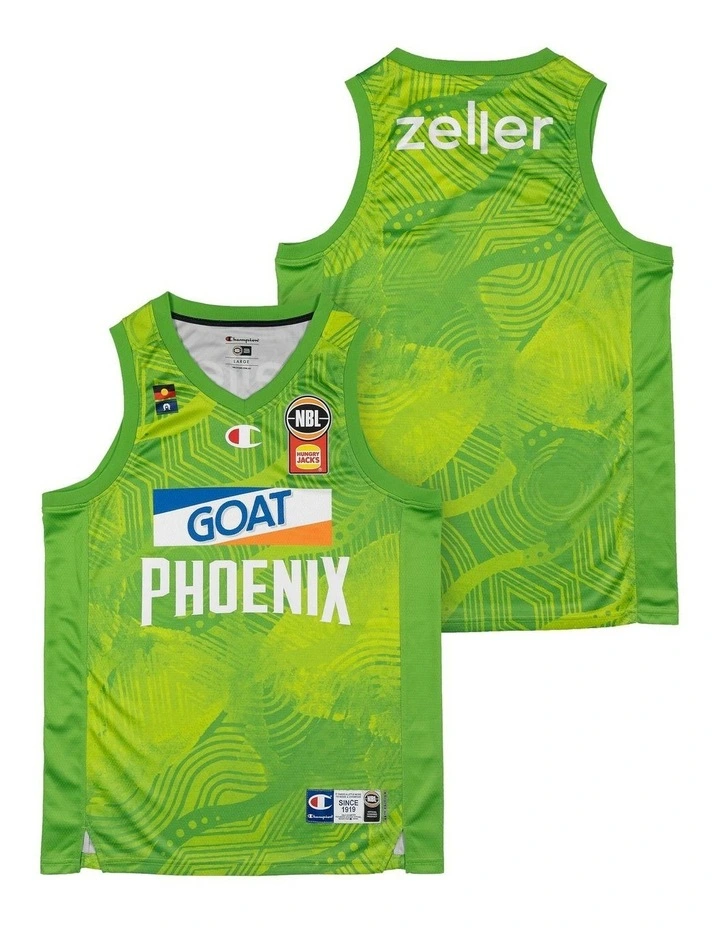 S.E. Melbourne Phoenix 25/26 Indigenous Jersey in Green image 1