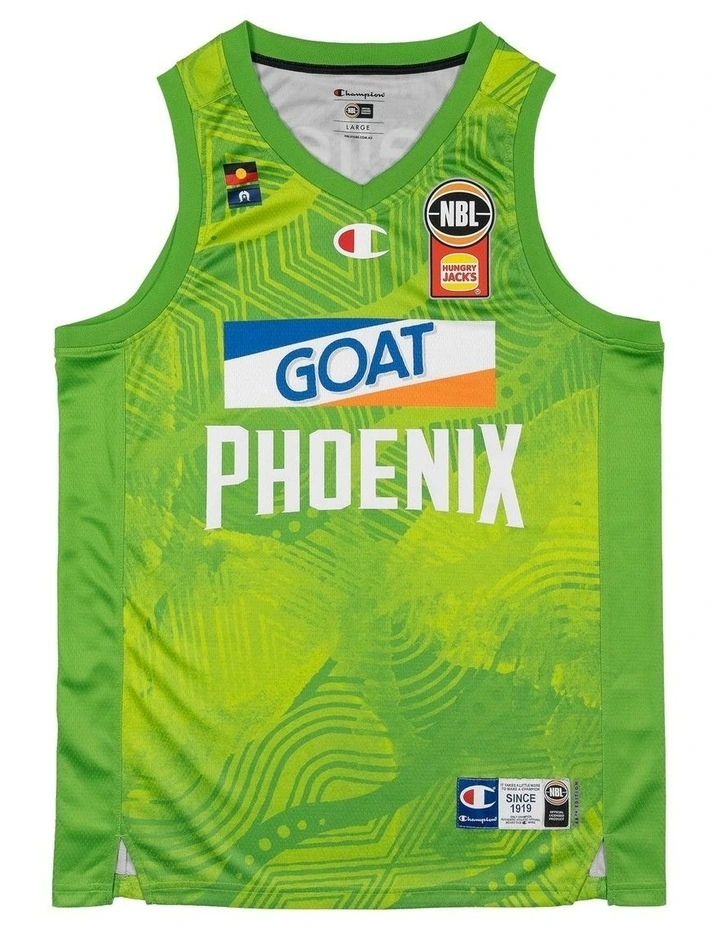 S.E. Melbourne Phoenix 25/26 Indigenous Jersey in Green image 3