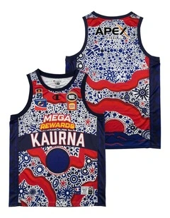 Adelaide 36ers 25/26 Indigenous Jersey in Blue