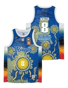 Brisbane Bullets 25/26 Indigenous Jersey in Mitch Norton