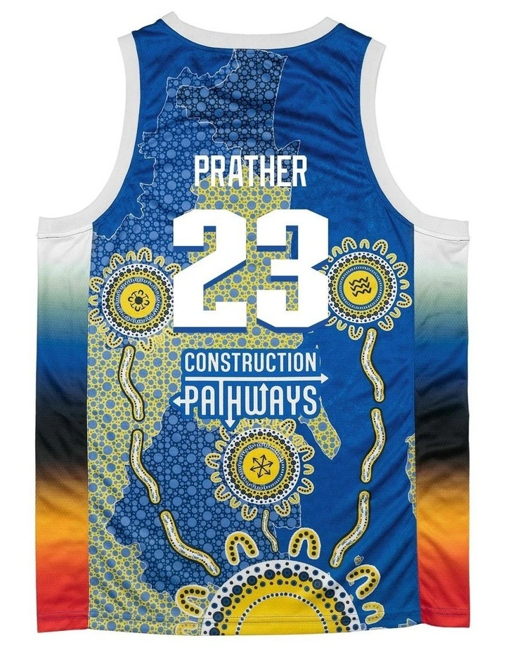 Brisbane Bullets 25/26 Indigenous Jersey in Casey Prather image 4