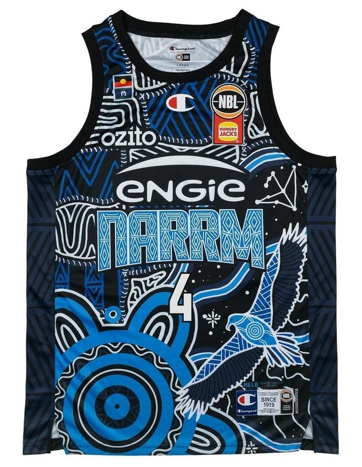 Melbourne United 25/26 Indigenous Jersey in Dash Daniels image 3
