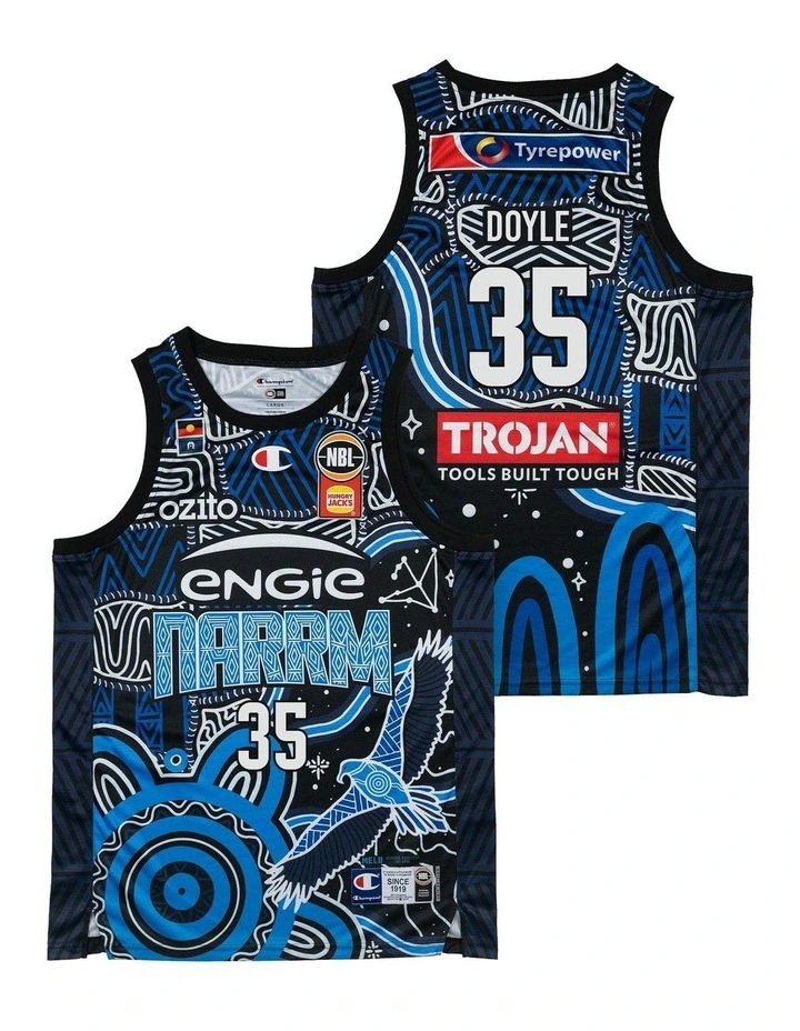 Melbourne United 25/26 Indigenous Jersey in Milton Doyle image 1