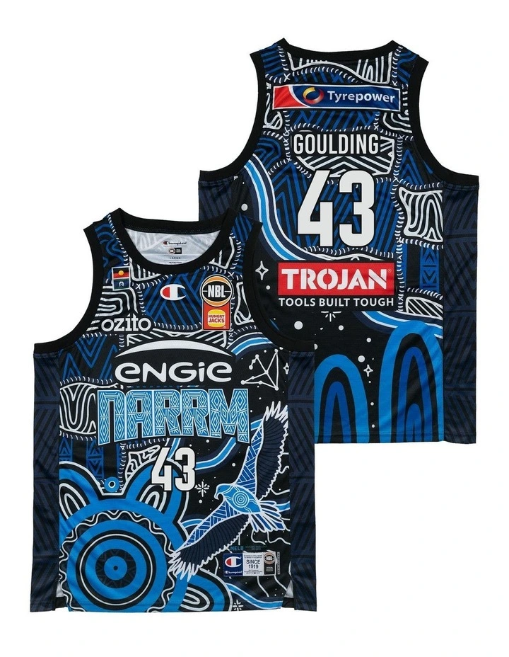 Melbourne United 25/26 Indigenous Jersey in Chris Goulding image 1