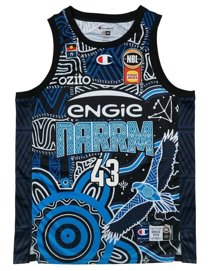 Melbourne United 25/26 Indigenous Jersey in Chris Goulding image 3