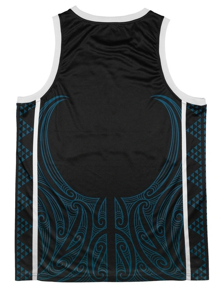 New Zealand Breakers 25/26 Indigenous Jersey in Black image 4