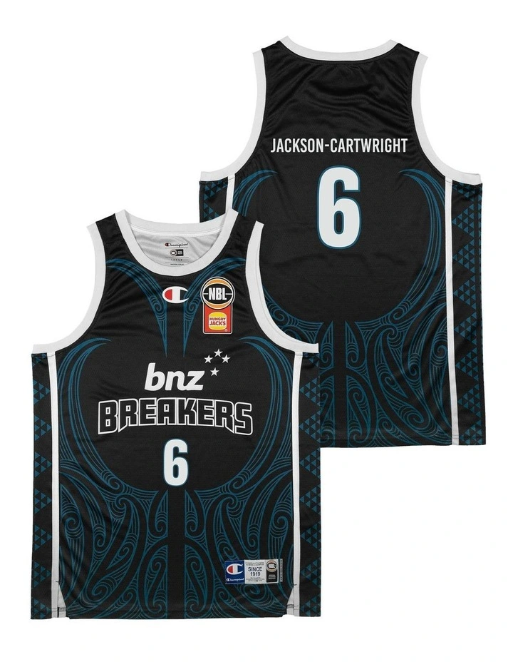 New Zealand Breakers 25/26 Indigenous Jersey in Parker Jackson-Cartwright image 1