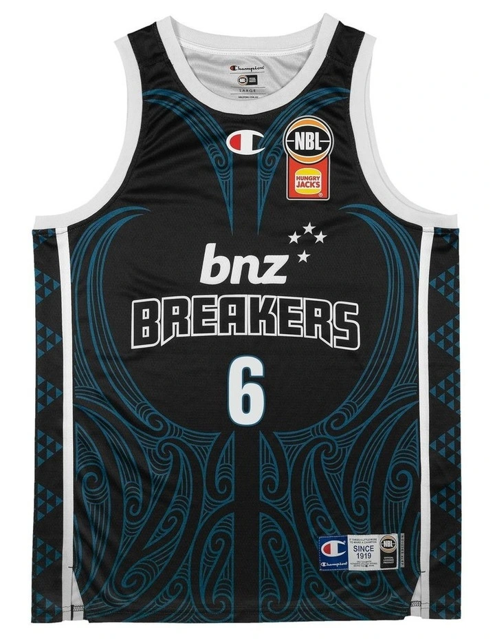 New Zealand Breakers 25/26 Indigenous Jersey in Parker Jackson-Cartwright image 3